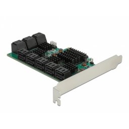 PCI Express cu 16 porturi SATA III, Delock 90073