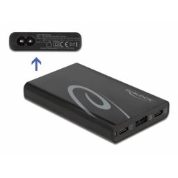 Incarcator priza 2 x USB type-C PD 3.0 + 1 x USB-A 60W, Delock 41453
