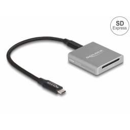 Cititor de carduri USB Type C pentru SD Express (SD 7.1), Delock 91006