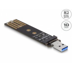 Adaptor Combo USB 3.2 Gen2-A la SSD M.2 NVMe PCIe/SATA, Delock 64197
