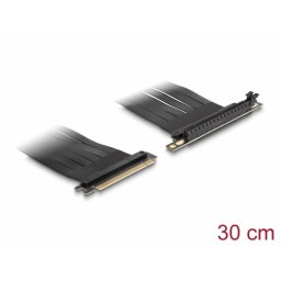 Riser Card PCI Express x16 la x16 90 grade 30cm, Delock 88027