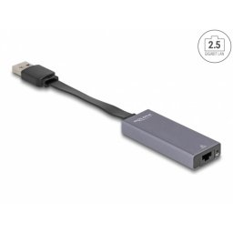 Adaptor USB 3.1-A la 2.5 Gigabit LAN Slim, Delock 66247