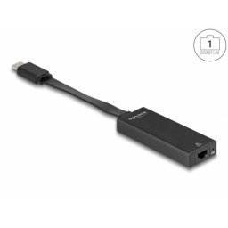 Adaptor USB 3.1 type C la Gigabit LAN Slim, Delock 66246