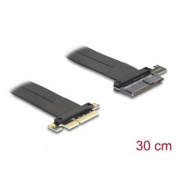 Riser Card PCI Express 3.0 x4 la U.2 SFF-8639 SSD + cablu 30cm, Delock 81507