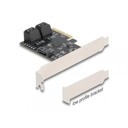 PCI Express cu 5 x SATA LPFF, Delock 90890