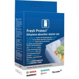 Set BOSCH by Bioconservacion FreshProtect Ethylene Absorber Starter Set 17007846, Incetineste coacerea inlaturand etilena din aer, Prelungeste prospetimea fructelor si legumelor, Efi