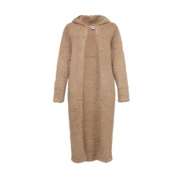 Urban Classics Geacă tricotată gri taupe
