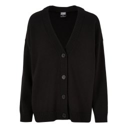 Urban Classics Geacă tricotată negru
