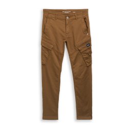 TOM TAILOR Pantaloni cu buzunare maro caramel