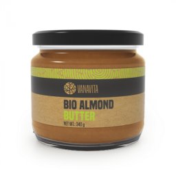VanaVita BIO Unt de migdale 8 x 340 g