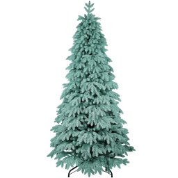 Brad Artificial Premium Blue 591 Ramuri Full 3D PE Albastru/Argintiu/Verde 220 cm