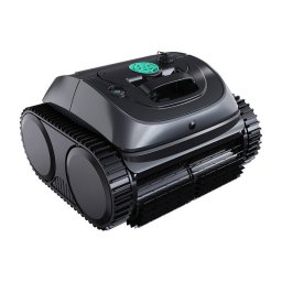 Robot de Curatat Piscina Wybot C1 fara Fir Acumulator 4600mAh Autonomie pana la 2.5 Ore Putere 65W IPX8 Negru/Gri