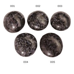 Palm Stone Obsidian Fulg de Zapada Natural - 53-64 x 45-52 x 17-33 mm - Piatra Echilibrului Intre Lumina si Umbra - ( XXL ) - 1 Buc