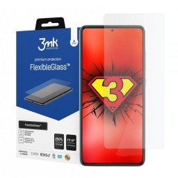 Folie Protectie Ecran 3MK FlexibleGlass Lite pentru Samsung Galaxy A52 A525 / Samsung Galaxy A52 5G A526 / Samsung Galaxy A52s 5G A528, Sticla Flexibila, 0.16mm