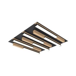 Wofi 9031-606 - LED plafonieră PALERMO dimabilă LED/26W/230V lemn