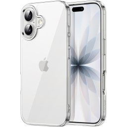 BestCase® Husa Clear Silicon pentru Apple iPhone 17, Transparent