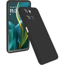 BestCase® Husa pentru Motorola Moto G Power (2025) din Silicon Ultra Slim, Negru mat