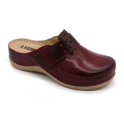 Saboti dama Leon 902 Bordo