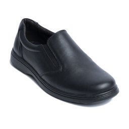 Pantofi casual din piele naturala 1056 Negru