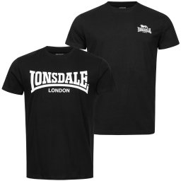 Tricou barbati, Lonsdale 116067-Black