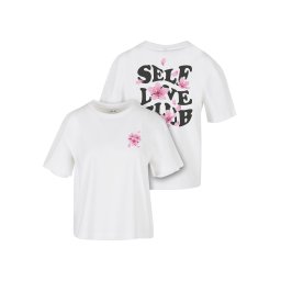 White Self Love Club T-shirt