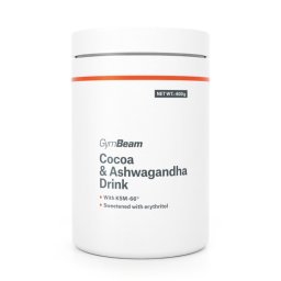 GymBeam Băutură cu cacao și ashwagandha 600 g