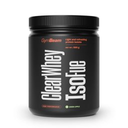 GymBeam Clear Whey IsoFue 500 g măr verde