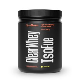 GymBeam Clear Whey IsoFue 500 g lămâie şi lime