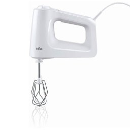 Mixer de mana Braun HM3000, 450W, alb