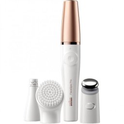 Epilator facial Braun 911 Face, Reincarcabil (Alb/Auriu)