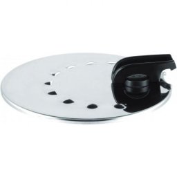 Capac antistropire Tefal Ingenio L9829853, 20/28cm, maner de sprijin, inox