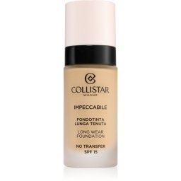 Collistar Impeccabile Long Wear Foundation machiaj persistent SPF 15 2N Beige 30 ml
