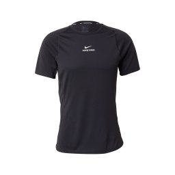 NIKE Tricou funcțional 'NPT' negru / alb
