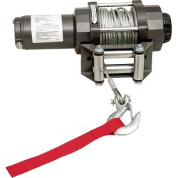 Troliu electric cu telecomandă cu cablu şi wireless, 12 V, 1590 kg