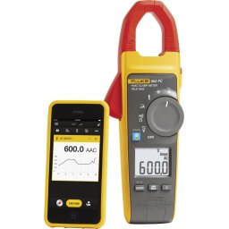 Clește ampermetric wireless True RMS pentru sisteme HVAC Fluke 902 FC, CAT III 600 V, CAT IV 300 V, 6000 counts