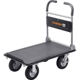 Cărucior cu platformă pliabil din oțel (max.): 300 kg Meister 8985700