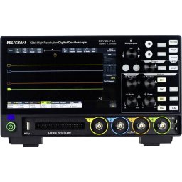 Osciloscop digital 125 MHz 4 canale 1.25 GSa/s 100 Mpts 12 biți Voltcraft DOV1254F LA