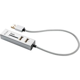 YENKEE YHC 101SR USB 2.0 splitter și cititor card