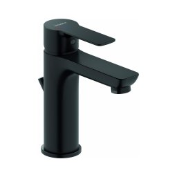 Duravit DC1023001046 - Baterie pentru lavoar D-CODE cu ventil click-clack, negru mat