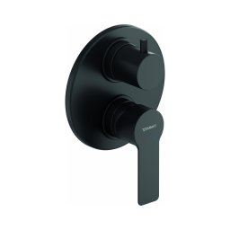 Duravit DC5210008046 - Baterie de duș pentru montaj încastrat D-CODE, negru mat