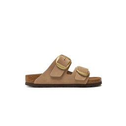 BIRKENSTOCK Sandale Leather Arizona Big Buckle Lenb 1024064 sandcastle