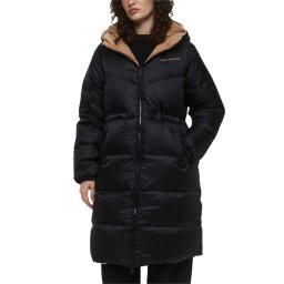 KARL LAGERFELD Geacă Reversible Long Logo Down A4W15045 2dx black nougat