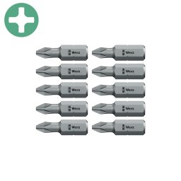 Set 10 biti Phillips PH2 25 mm prindere 1 4, ³ WERA 851 1 Z 05072072001