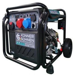 KS 8100iE 1/3 ATSR Generator de curent monofazat tip inverter Konner & Sohnen , putere maxima 8,5 kVA , alternator cu bobinaj din cupru