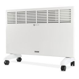 Convector electric tip Panel Zass ZKP 01 T,ideal pentru gradina, incalzirea de camere, garaje, case de vacanta sau mini-sere. 2 setari de caldura. Elemente de incalzire din aluminiu,Mod de economisire a energiei, setarea unei,Control automat al temperatur