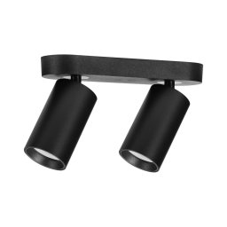 Rabalux 73082 - Spot YORLI 2xGU10/7W/230V negru