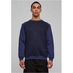 Hanorac bărbătesc cu model raglan fals în două tonuri