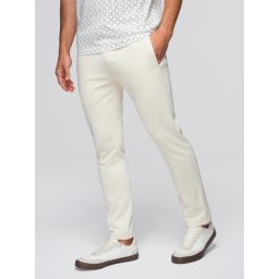 Ombre Men's sweatpants with unlined leg - cream
