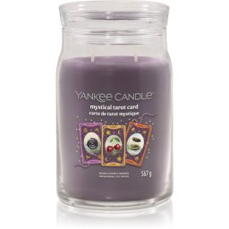 Yankee Candle Halloween Mystical Tarot Card lumânare parfumată Signature 567 g