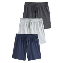 Next Pantaloni de pijama bleumarin / gri închis / gri amestecat